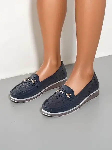 Resti Women's perforated moccasins Cerro