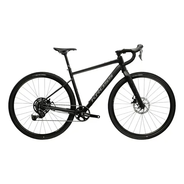 Gravel kolo Kross Esker 1.0 28" - model 2026 XL (21", 183-189 cm) černá/grafitová/mat