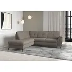 Sit & More ROHOVÁ SEDAČKA, textil, jílová barva