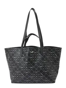 Zadig & Voltaire Shopper  čierna / biela