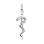 Soliter Stříbrný přívěsek Aeskulapova hůl 441 001 01645 04