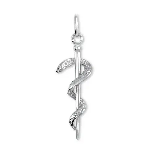 Soliter Stříbrný přívěsek Aeskulapova hůl 441 001 01645 04