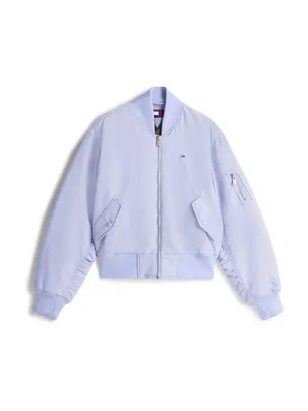 Tommy Jeans Prechodná bunda 'ESSENTIAL'  modrosivá