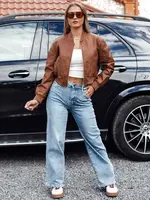 Dámske džínsy JEANFLOW s vysokým pásom