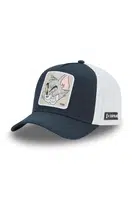 Bavlněná baseballová čepice Capslab x Tom & Jerry černá barva, s aplikací, CL/TAJ6/1/CT/TOM