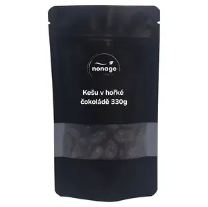 NONAGE Kešu v hořké čokoládě 330 g