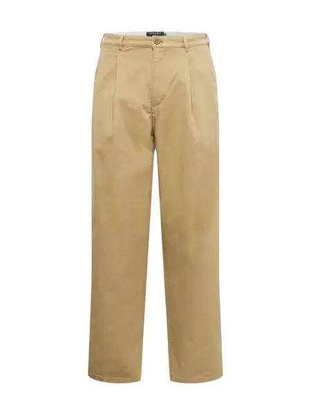 Dockers Plisované nohavice 'KHAKI'  tmavobéžová