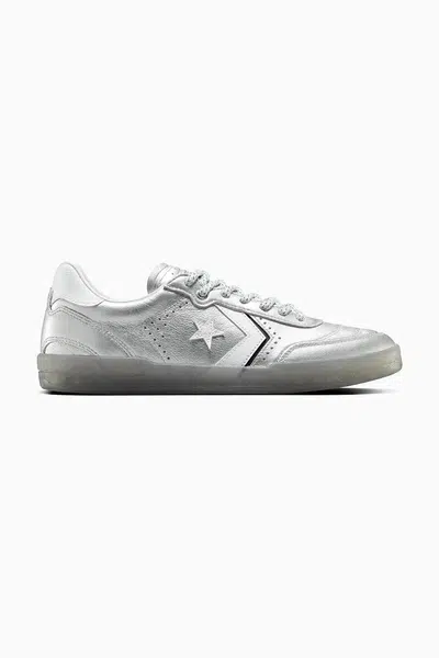 Kožené tenisky Converse Louie Lopez Pro 2 šedá barva, A10594C