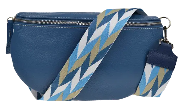 NovaKabelka.cz Reni Grande Blu s přídavným popruhem V