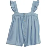 GAP BABY Dětský top, světle modrá, velikost 5Y