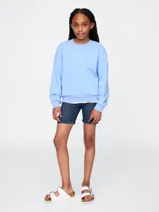GAP Dětské džínové biker shorts - Holky