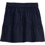 GAP V-W TIER MINI Dívčí sukně, tmavě modrá, velikost