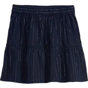 GAP V-W TIER MINI Dívčí sukně, tmavě modrá, velikost