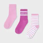 Dětské ponožky Mayoral 3-pack růžová barva, 10914