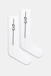 Ponožky EA7 Emporio Armani bílá barva, CC999.246002