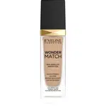 Eveline Cosmetics Wonder Match dlouhotrvající tekutý make-up s kyselinou hyaluronovou odstín 30 Cool Beige 30 ml