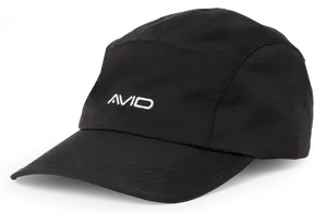 Avid carp kšiltovka stealth black waterproof 5-panel cap