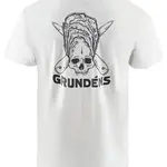 Grundéns tričko zero shucks ss t-shirts oyster - xxxl