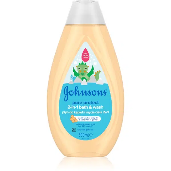 Johnson's® Wash and Bath sprchový a koupelový gel pro děti 2 v 1 500 ml