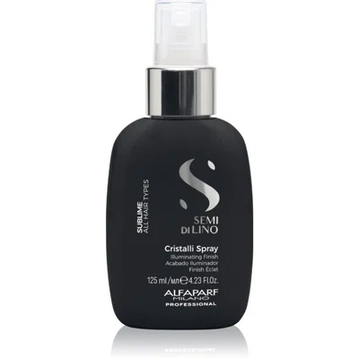 Alfaparf Milano Semi di Lino Sublime Cristalli sprej na vlasy pro lesk 125 ml