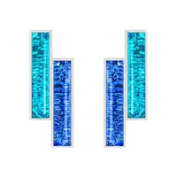 Preciosa Elegantní ocelové náušnice Desire s českým křišťálem Preciosa 7424 72