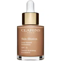 Clarins Skin Illusion Natural Hydrating Foundation rozjasňující hydratační make-up SPF 15 odstín 112.3N Sandalwood 30 ml