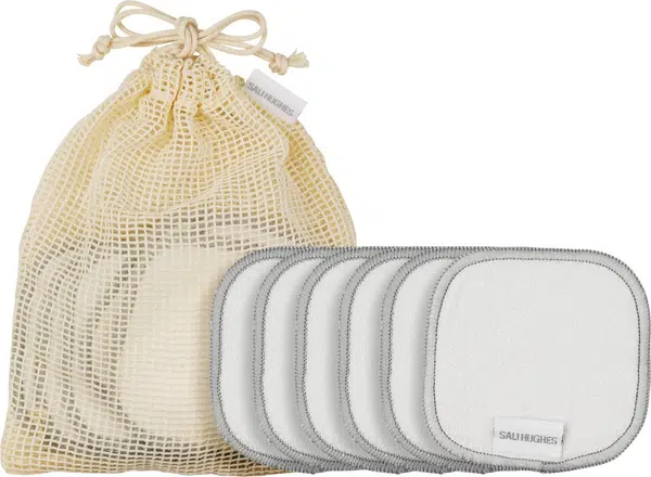 Revolution Znovupoužitelné odličovací tampóny X Sali Hughes (Pad for Life Reusable Fabric Rounds) 7 ks