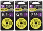 Matrix návazec mxc-4 18” x-strong bait band rigs - velikost háčku 16 nosnost 2,9 kg