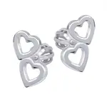Soliter Srdíčkové náušnice ze stříbra 431 001 01502 04