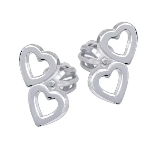 Soliter Srdíčkové náušnice ze stříbra 431 001 01502 04