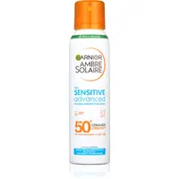 Garnier Ambre Solaire Sensitive Advanced opalovací mlha ve spreji pro velmi citlivou pleť SPF 50+ 150 ml