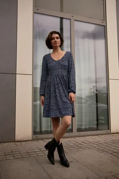 Marisse WOMEN'S DRESS Z-SU-4803 NAVY