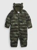 GAP Baby zimní prošívaná kombinéza - Kluci