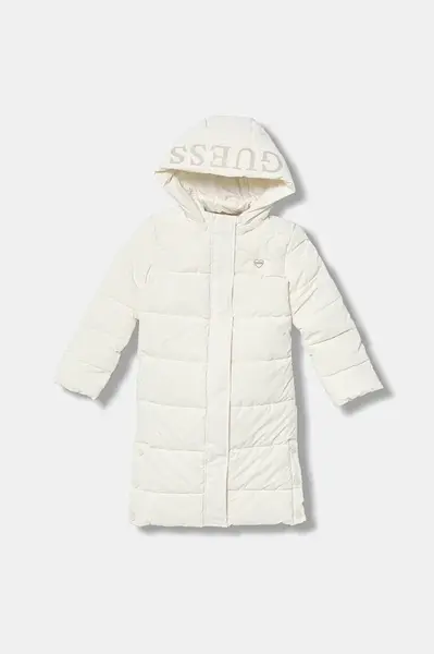 Dětská bunda Guess béžová barva, K5BL05 WGIW0