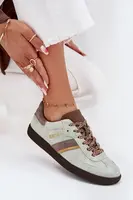 BIG STAR SHOES Dámské Nízké Sněhule Z Semiše Big Star