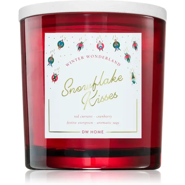 DW Home Winter Wonderland Snowflake Kisses vonná svíčka 510 g