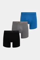 Boxerky HUGO BOXERBR TRIPLET PACK 3-pack pánské, černá barva, 50532613