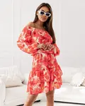 Resti Women's mini a'la hiszpana floral dress