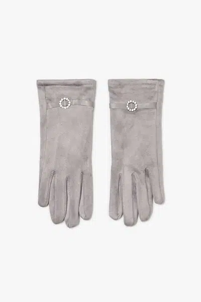 Marisse Gloves with a decorative belt