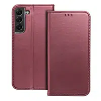 flipové pouzdro Smart Magneto pro Samsung Galaxy A15 5G, vínová
