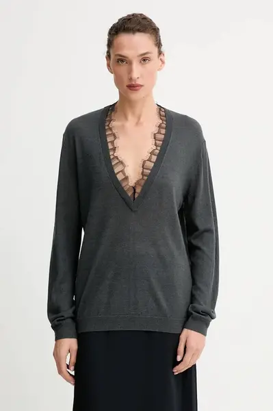 Svetr z vlněné směsi IRO