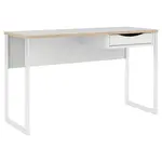 MID.YOU PSACÍ STŮL, bílá, 110/48,4/76,8 cm