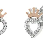 Disney Půvabné stříbrné náušnice pecky Princess E905643UZWL