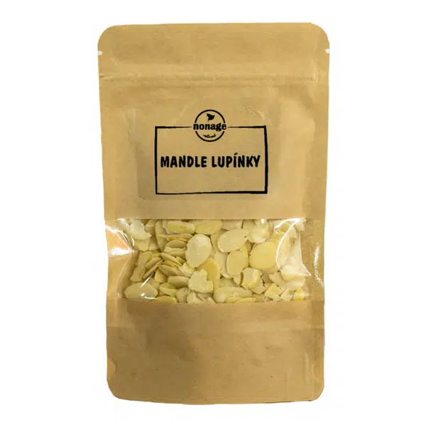 NONAGE Mandle lupínky natural 750 g