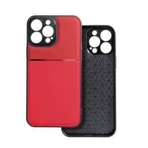 Zadní kryt NOBLE case pro Xiaomi Redmi Note 14 Pro 4G, červená