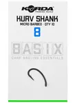 Korda háčky Basix Kurv Shank vel.8 micro barbed