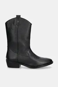 Dětské kožené kovbojské boty Tommy Hilfiger