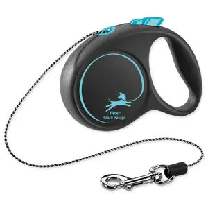 Flexi Black Design XS lanko 3m modrá do 8kg