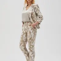 Marisse Women's Trousers L-Sp-4603 Off White