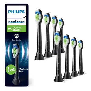 Philips Sonicare Optimal White HX6068/88 náhradní hlavice 8 ks černé